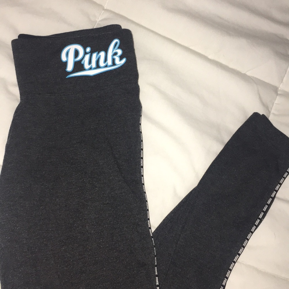 pink yoga leggings 2 pair